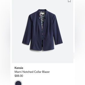 Kensie Large Navy Blazer